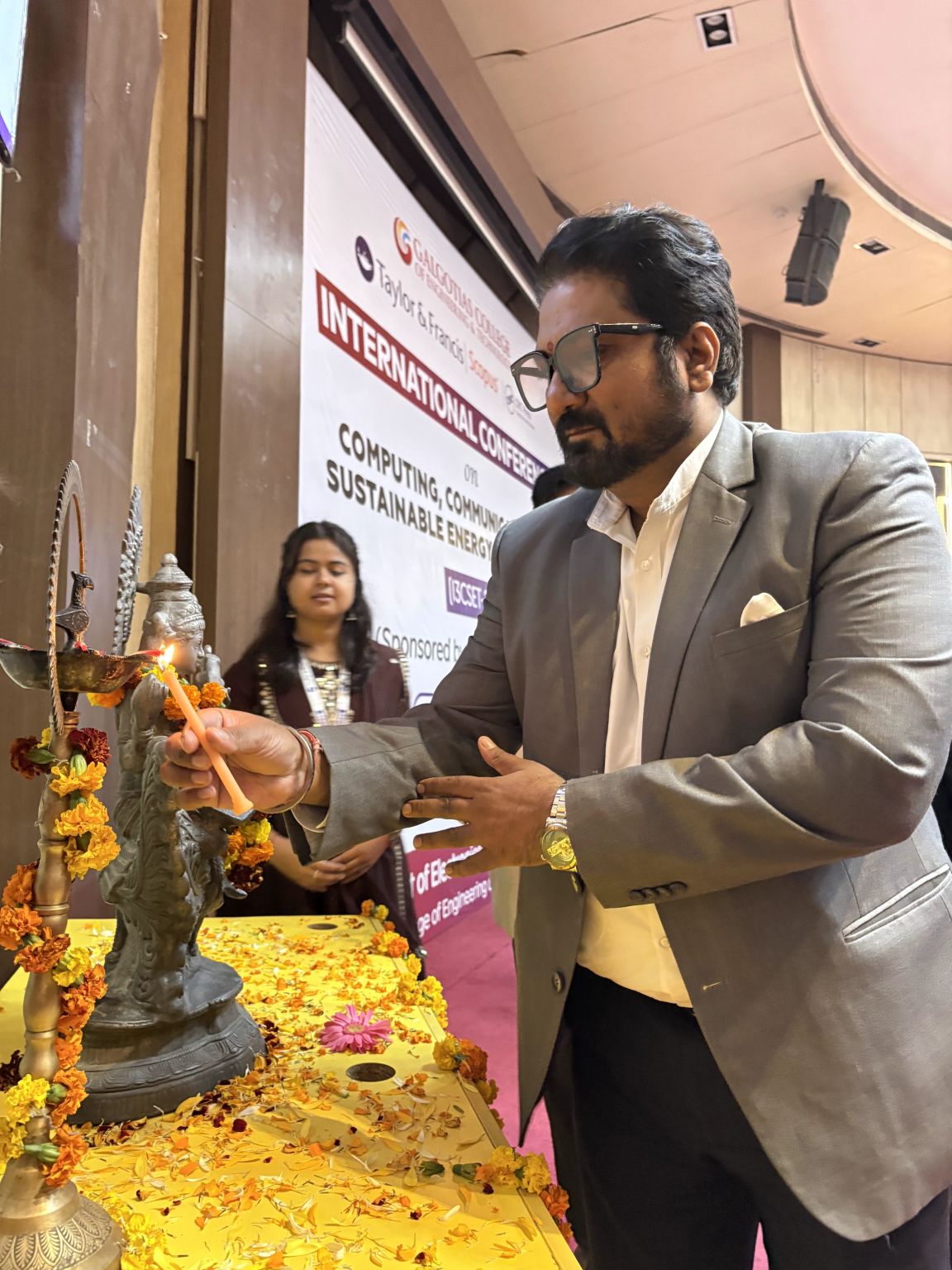 Galgotias University · Lamp Lighting